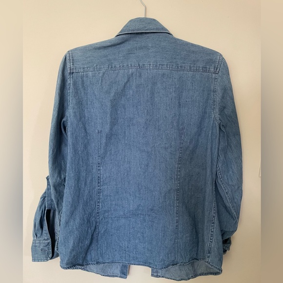 Talbots Denim Top - Picture 2 of 4